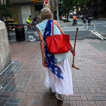 Fourth of July Woman - a Photographic Art Artowrk by Draper Shreeve